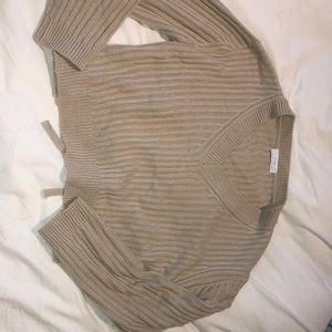 Beige oak and fort sweater